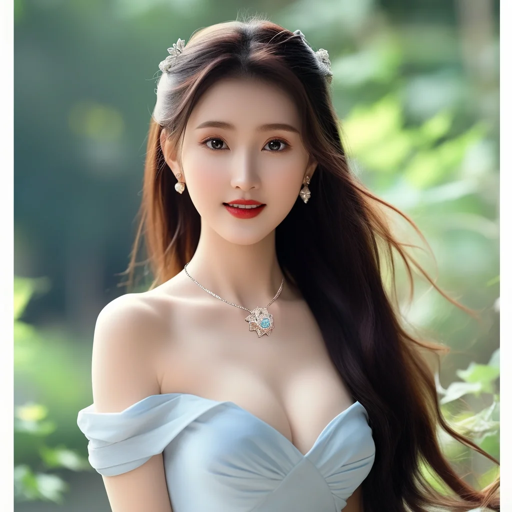 时尚女神的小清新风采