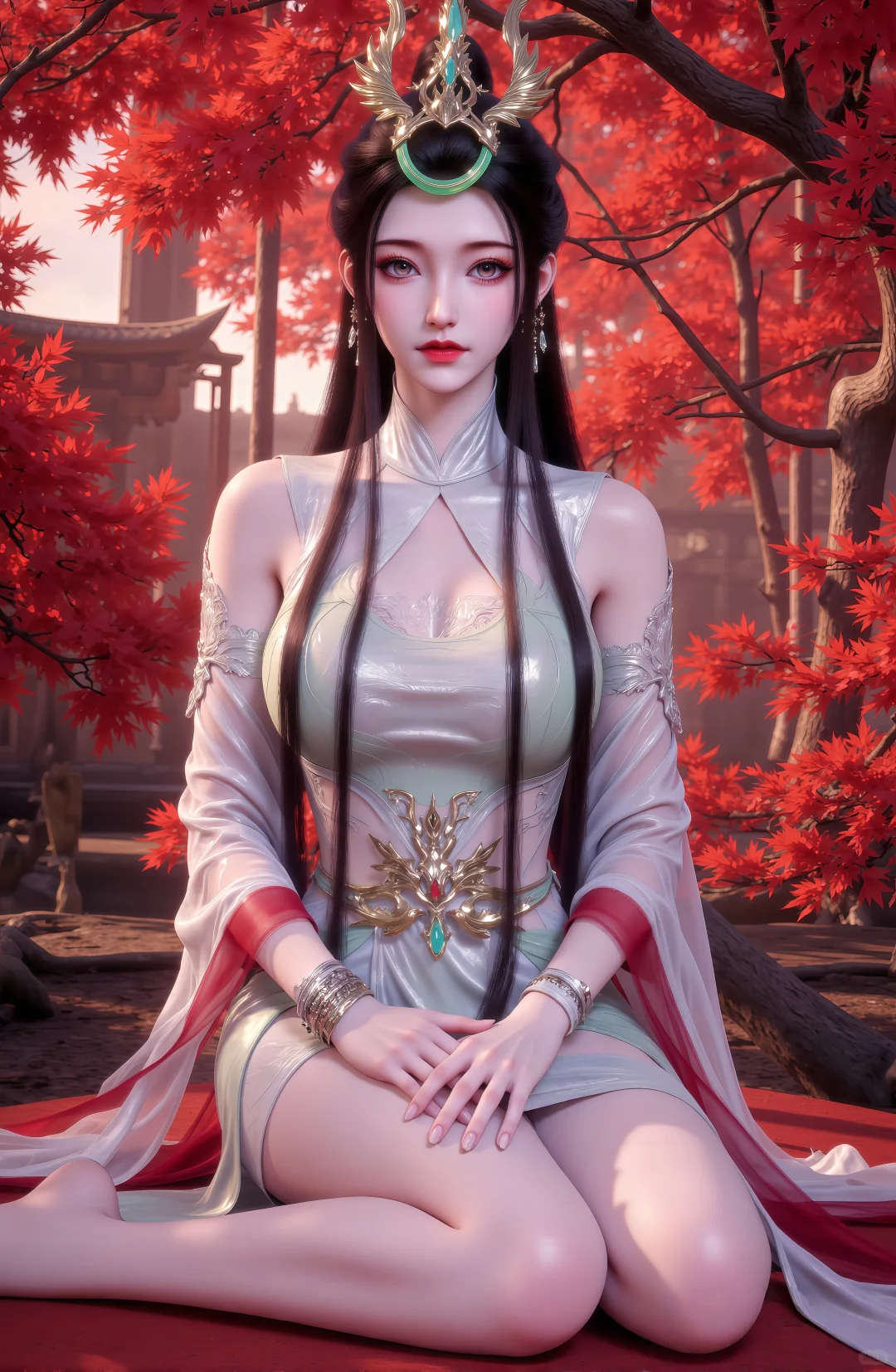 国漫女神《神国之上》陆嫁嫁