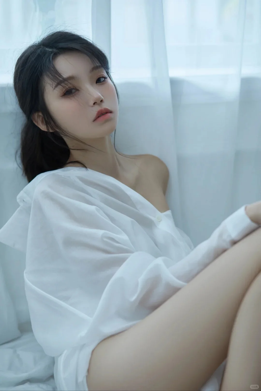 情绪写真|白色衬衫真是绝啦纯欲天花板❣️