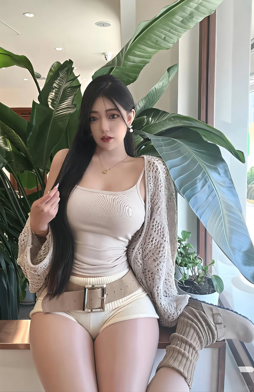 完美身材的美女