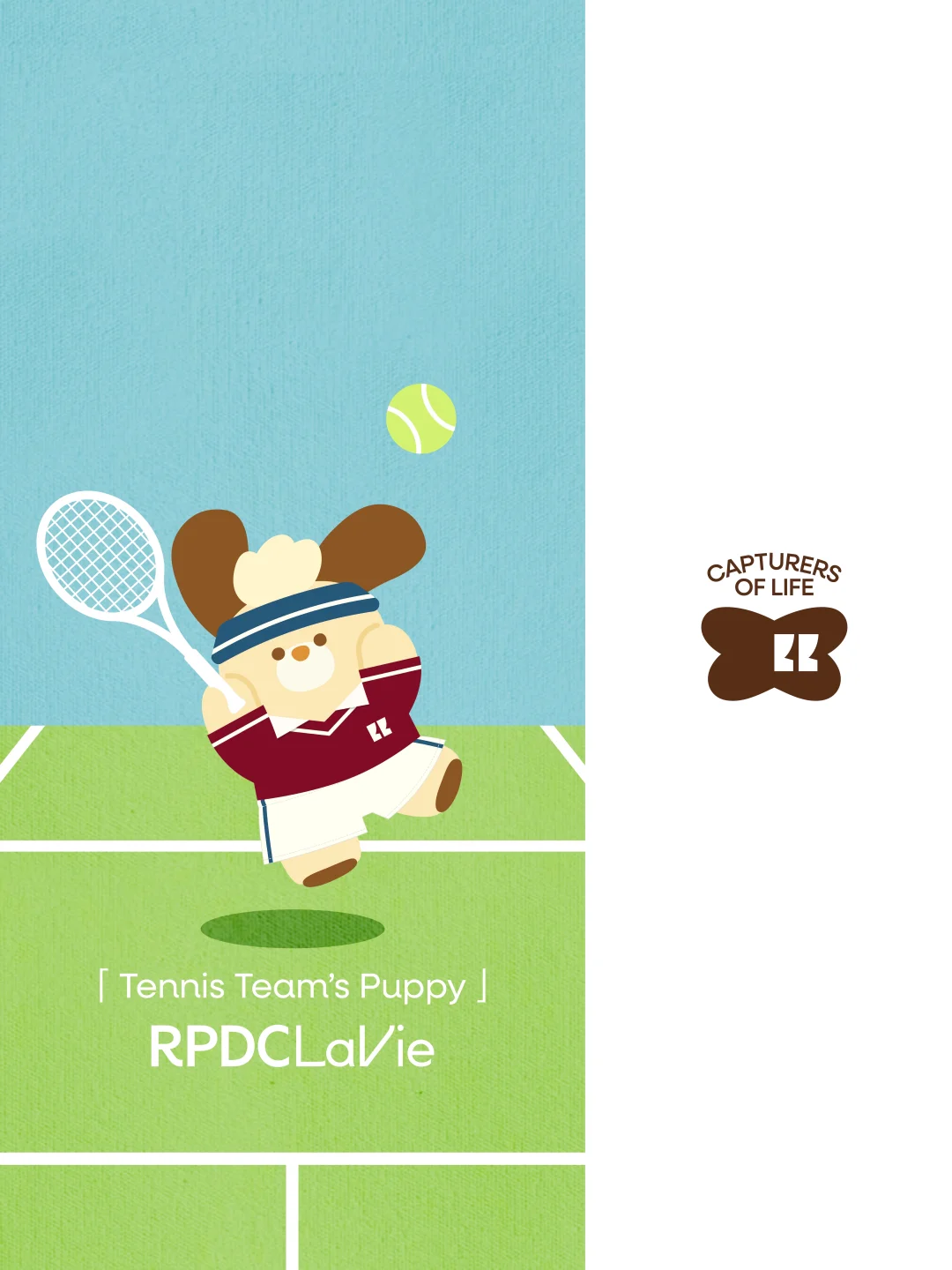 RPDCLaVie 手机壁纸｜网球搭子小狗小熊！