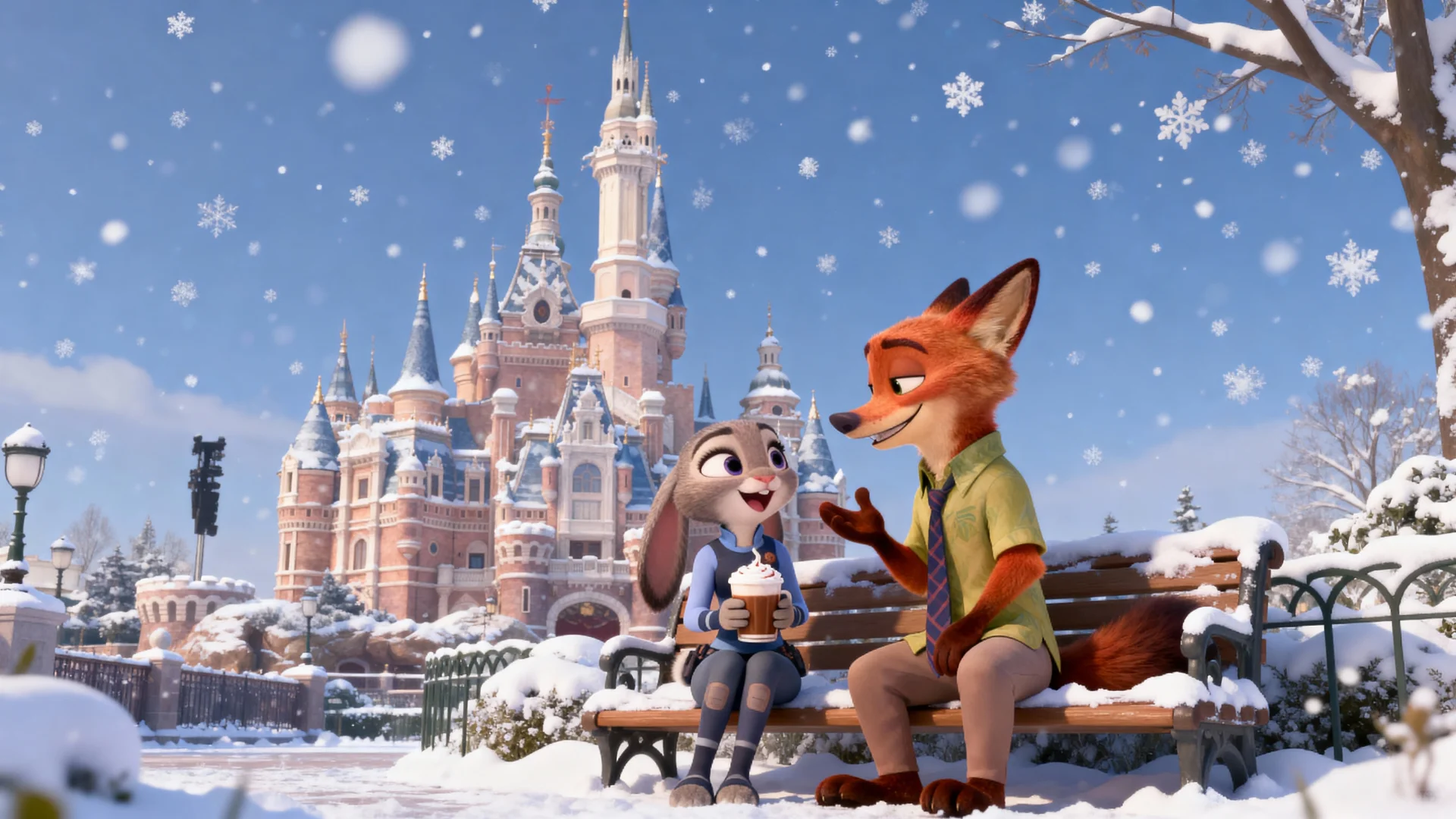 朱迪尼克冬日壁纸合集期待冬日第一场雪❄️