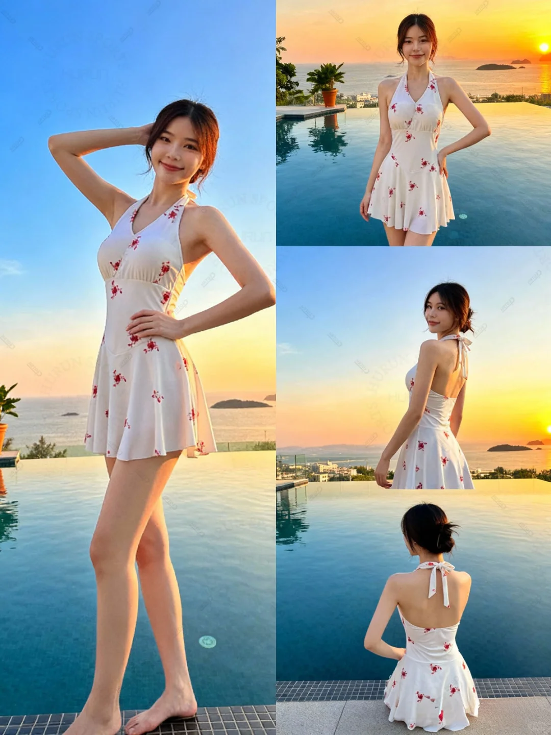 🌞阳光下的泳衣大战，谁与争锋？