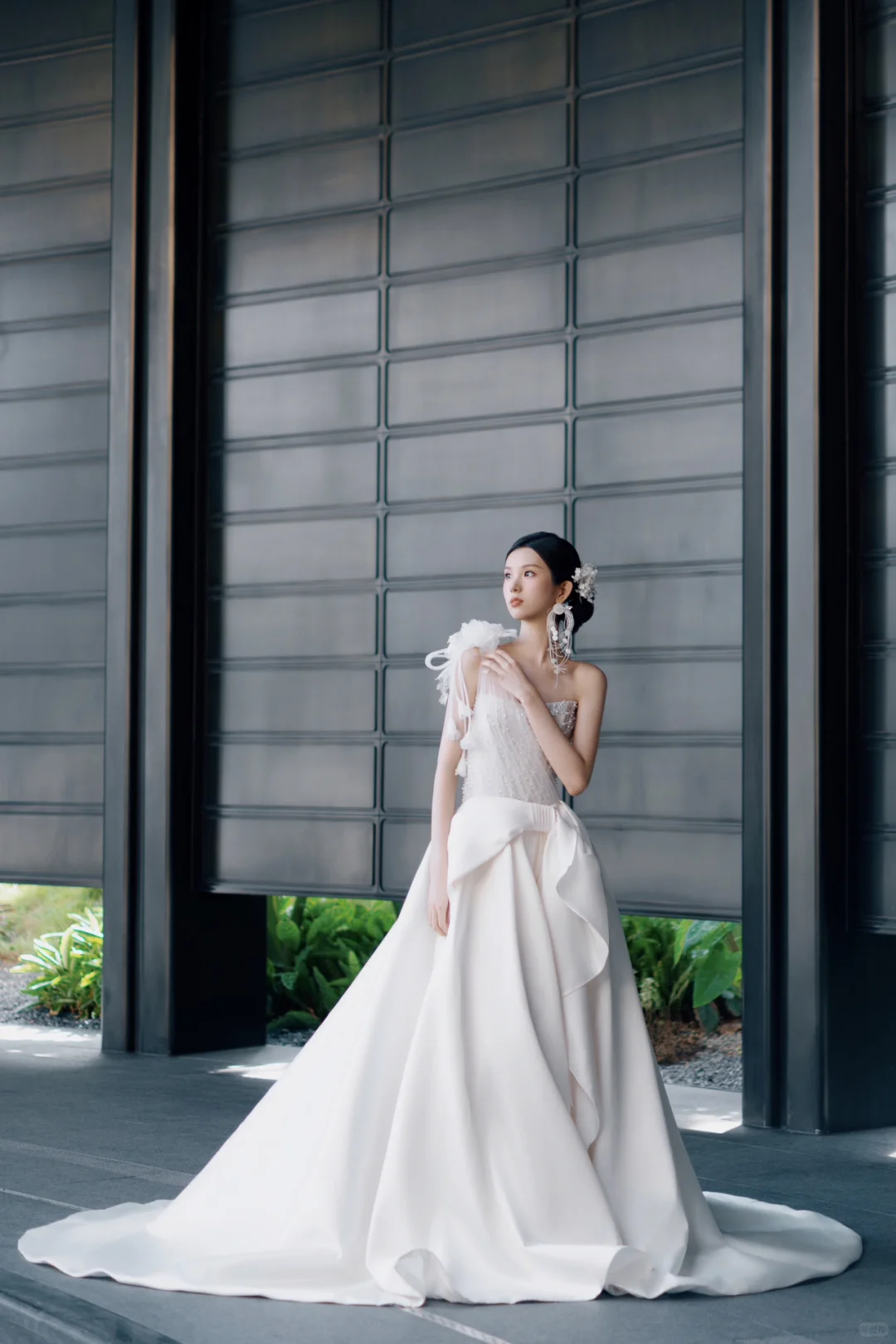 然后就被模特……🥲