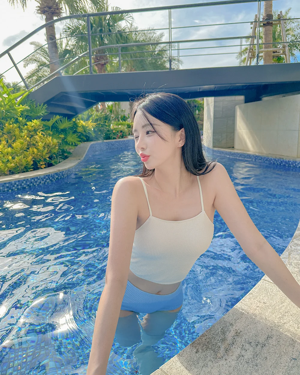 FREEBOO泳衣让我在泳池被夸到脸红！！