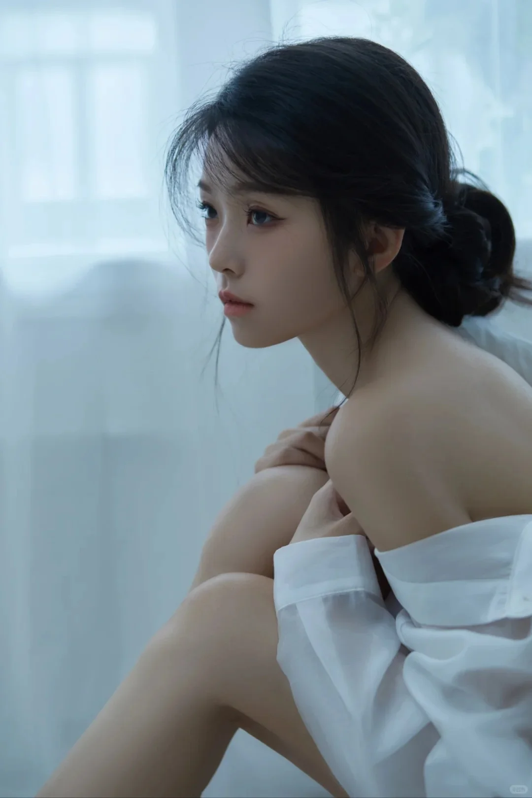 情绪写真|白色衬衫真是绝啦纯欲天花板❣️