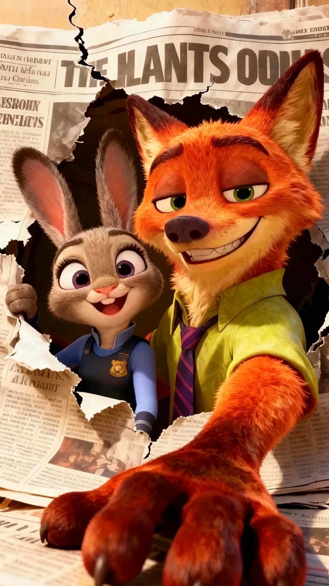 疯狂动物城｜尼克朱迪壁纸1