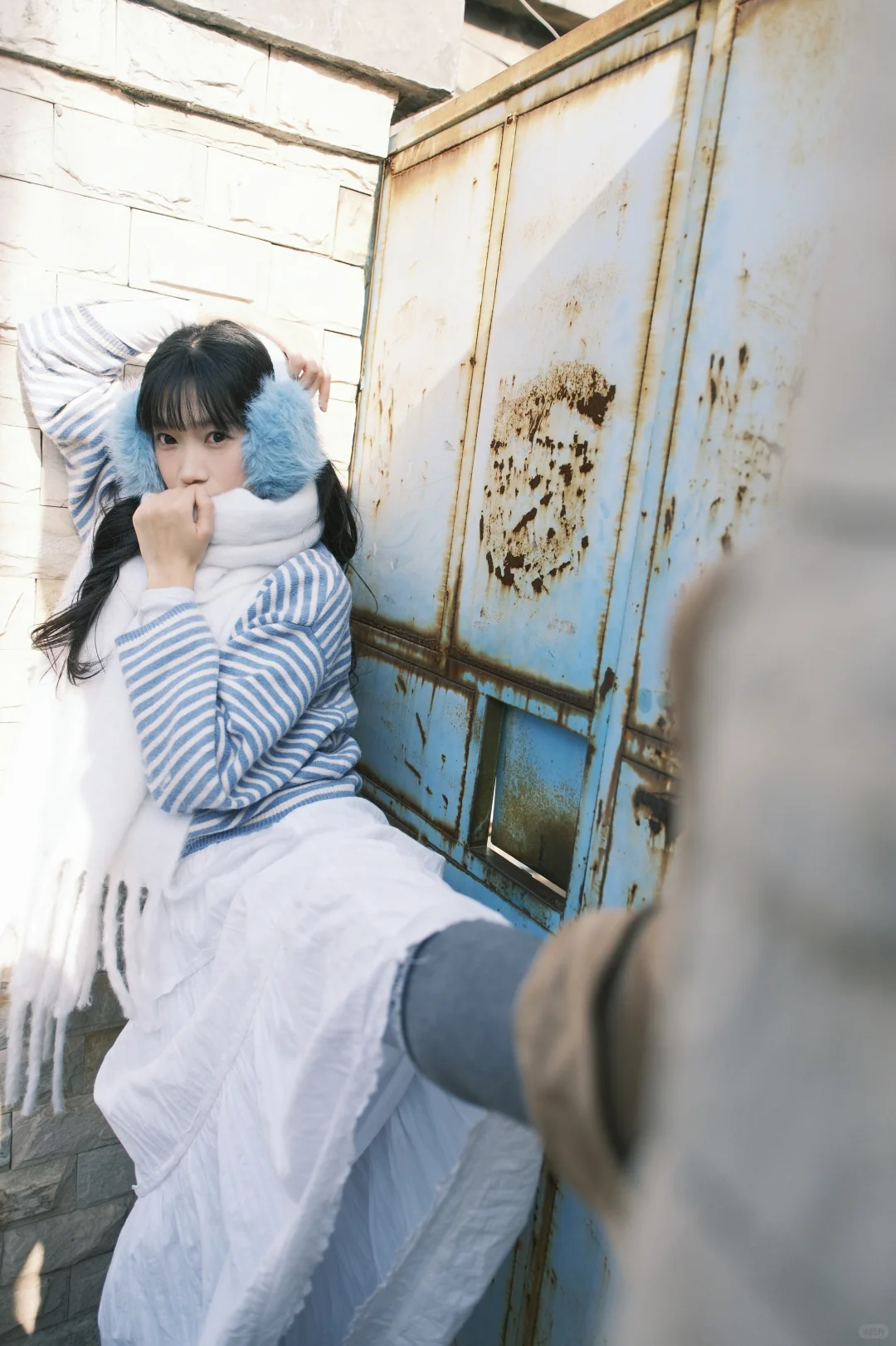 青岛模特｜喜欢阳光明媚的冬天❄️