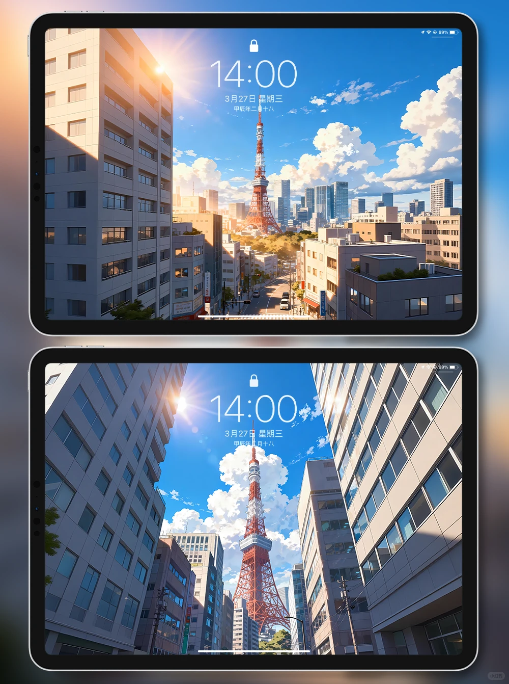 X504-东京铁塔|iPad壁纸|电脑|手机壁纸 4k