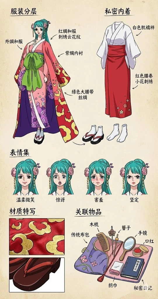 海贼王6大美女拆解，谁是你心里的NO.1