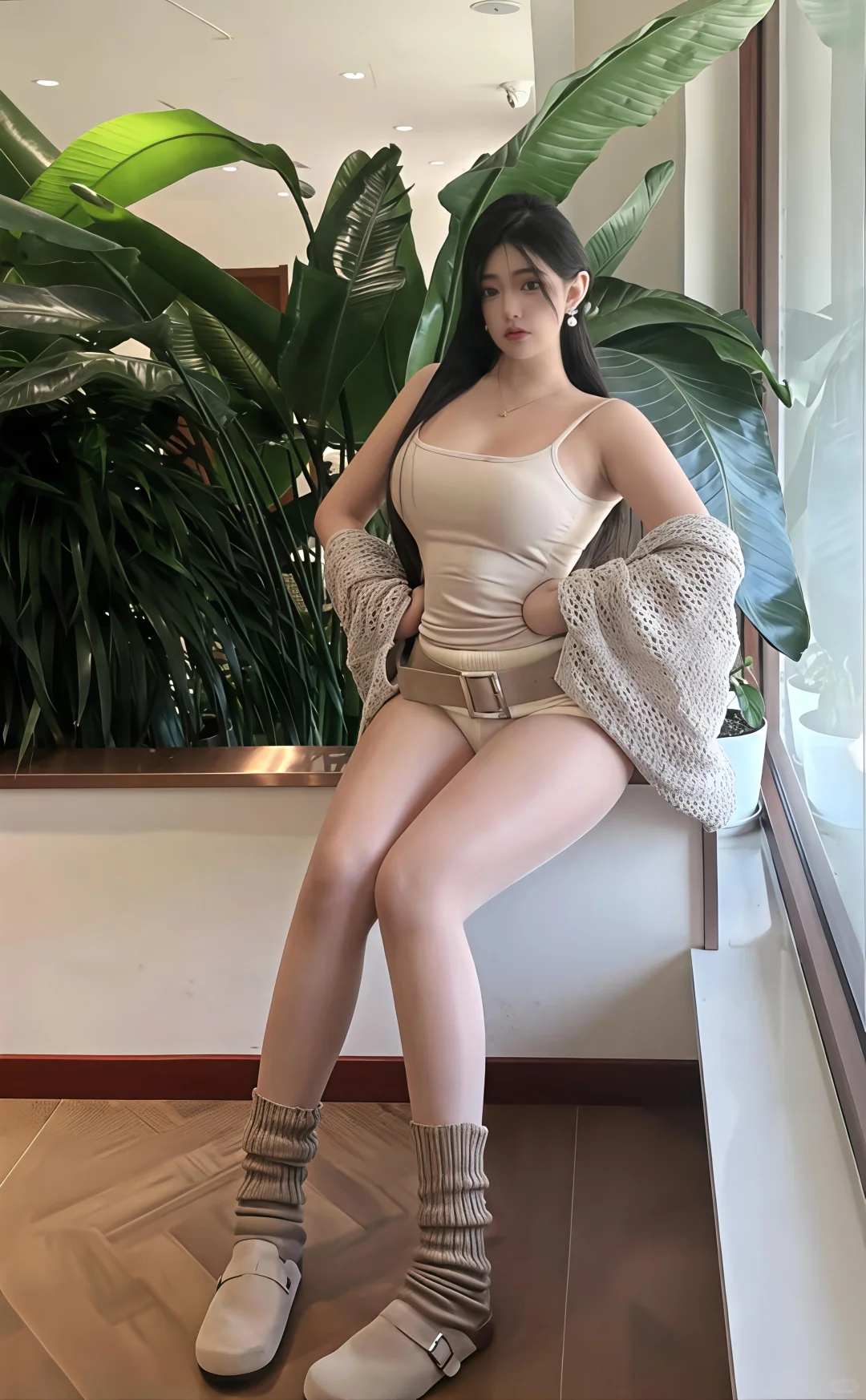 完美身材的美女