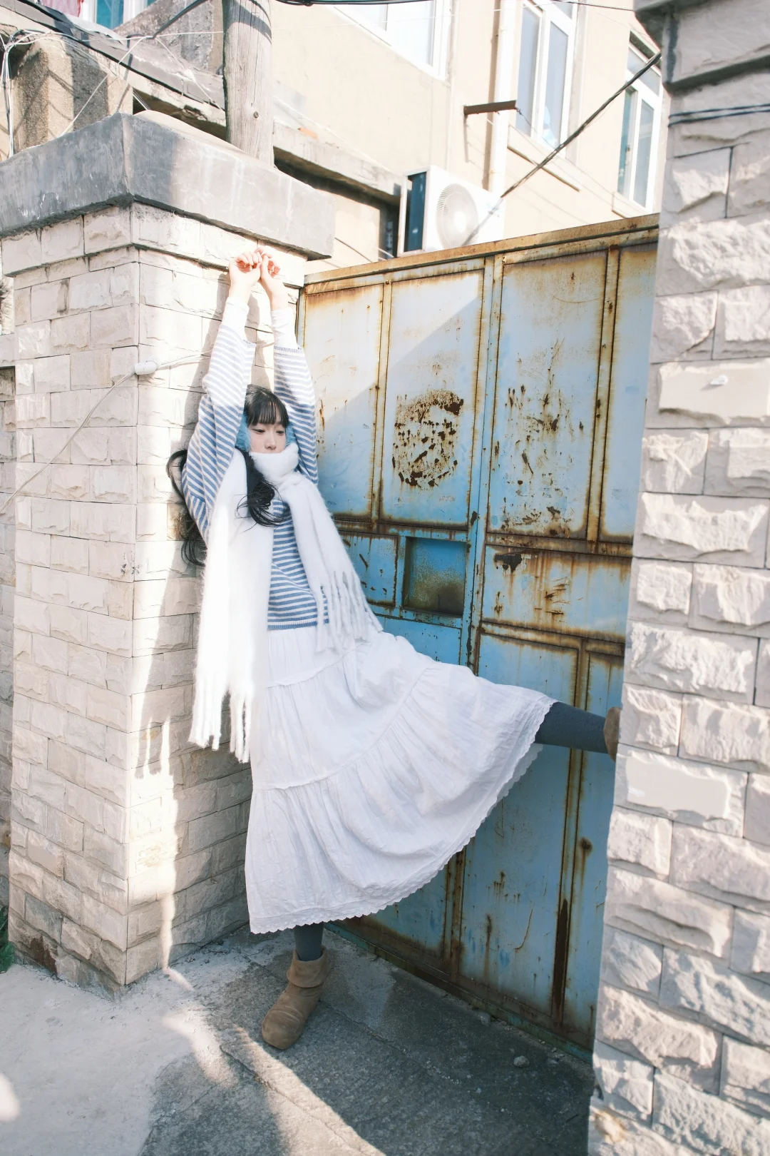 青岛模特｜喜欢阳光明媚的冬天❄️