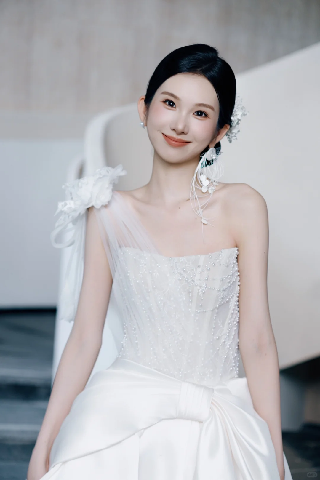 然后就被模特……🥲