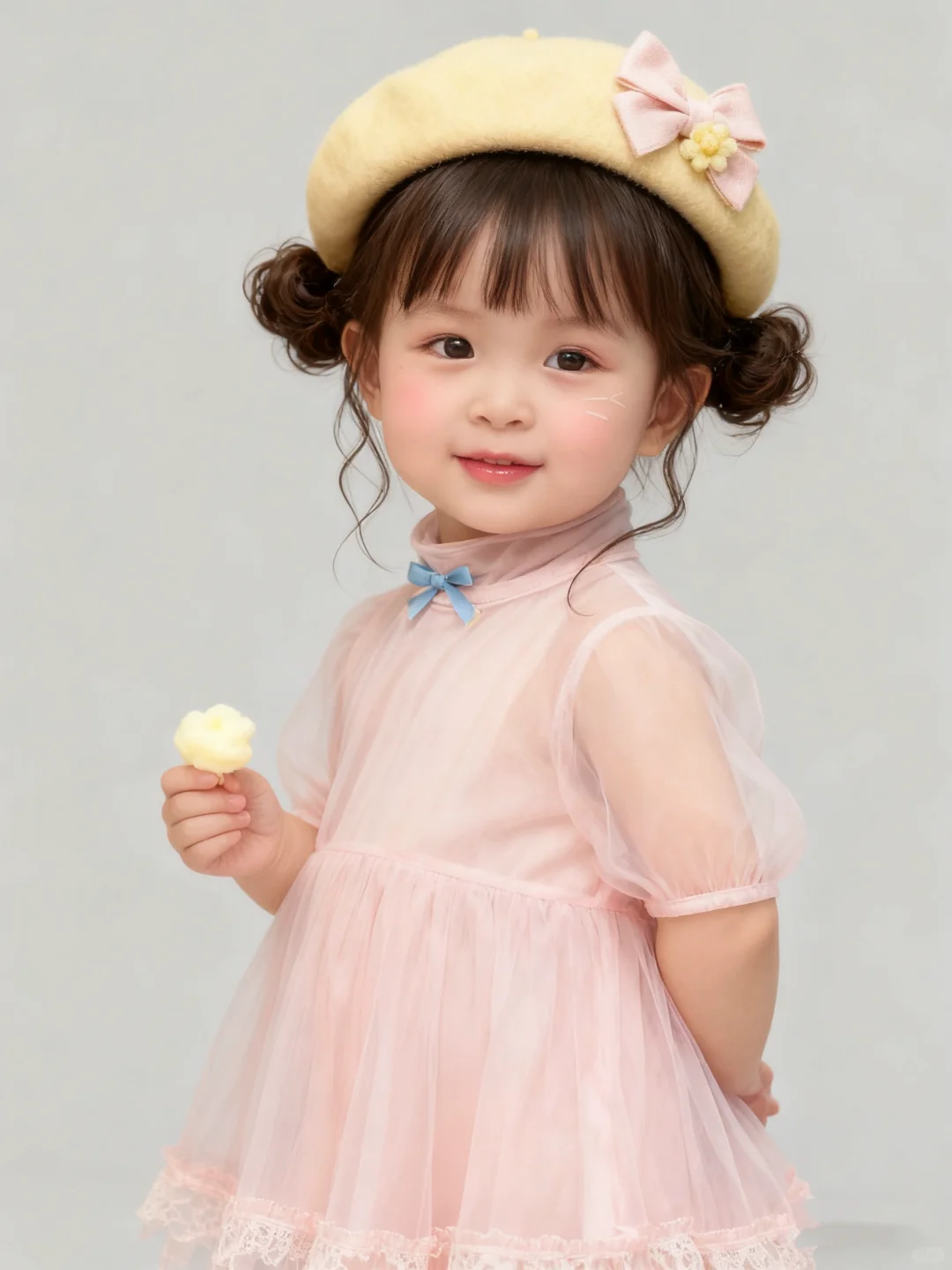 1分钟get同款法式鬼马女宝写真～（附口令）