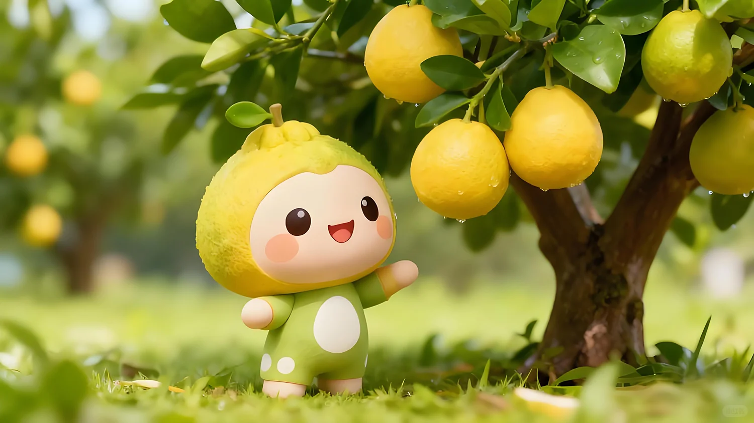 133壁纸︱最近备受喜欢的柚子树，电脑壁纸