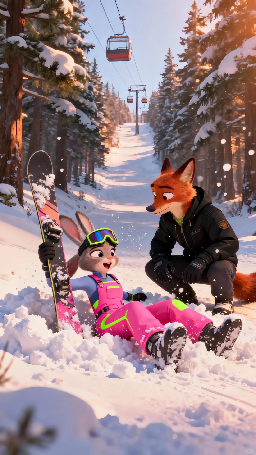 壁纸‖尼克和朱迪