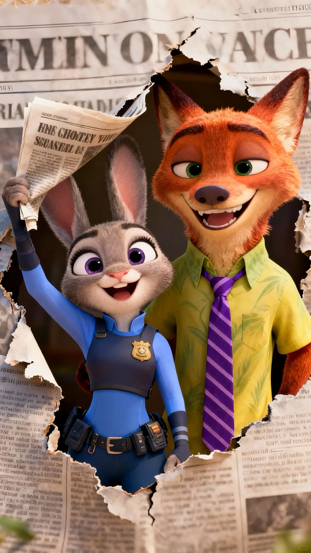 壁纸‖尼克和朱迪