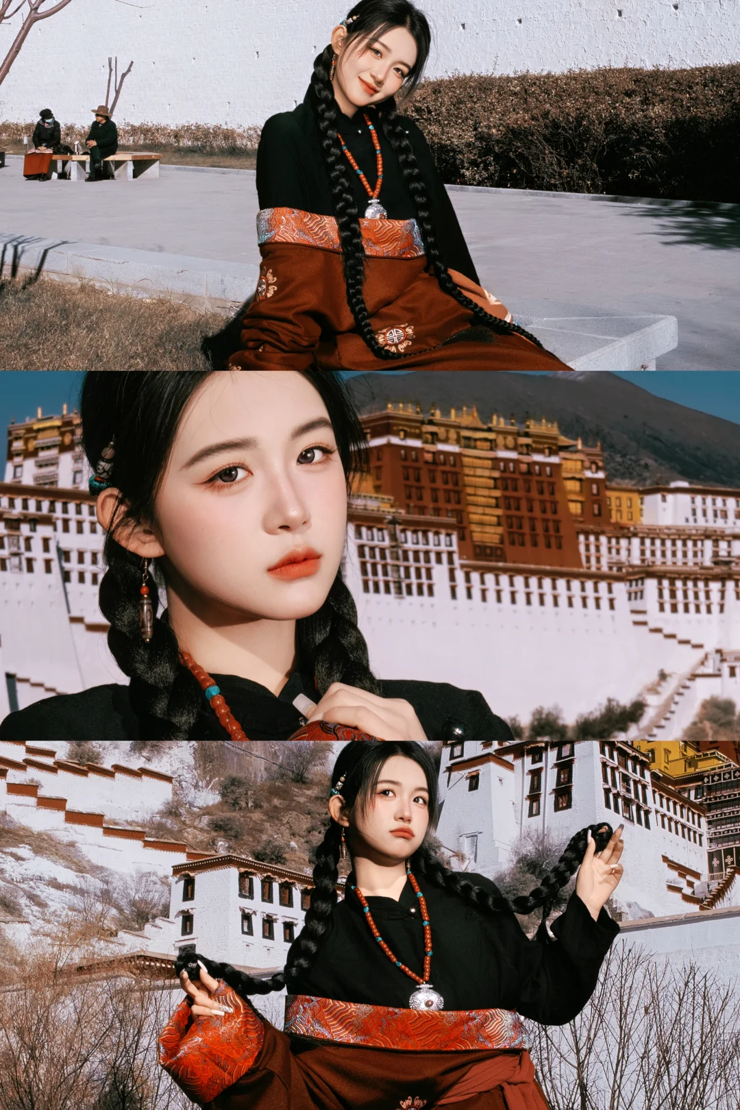 拉萨｜在布达拉宫拍到了超绝的藏服写真！