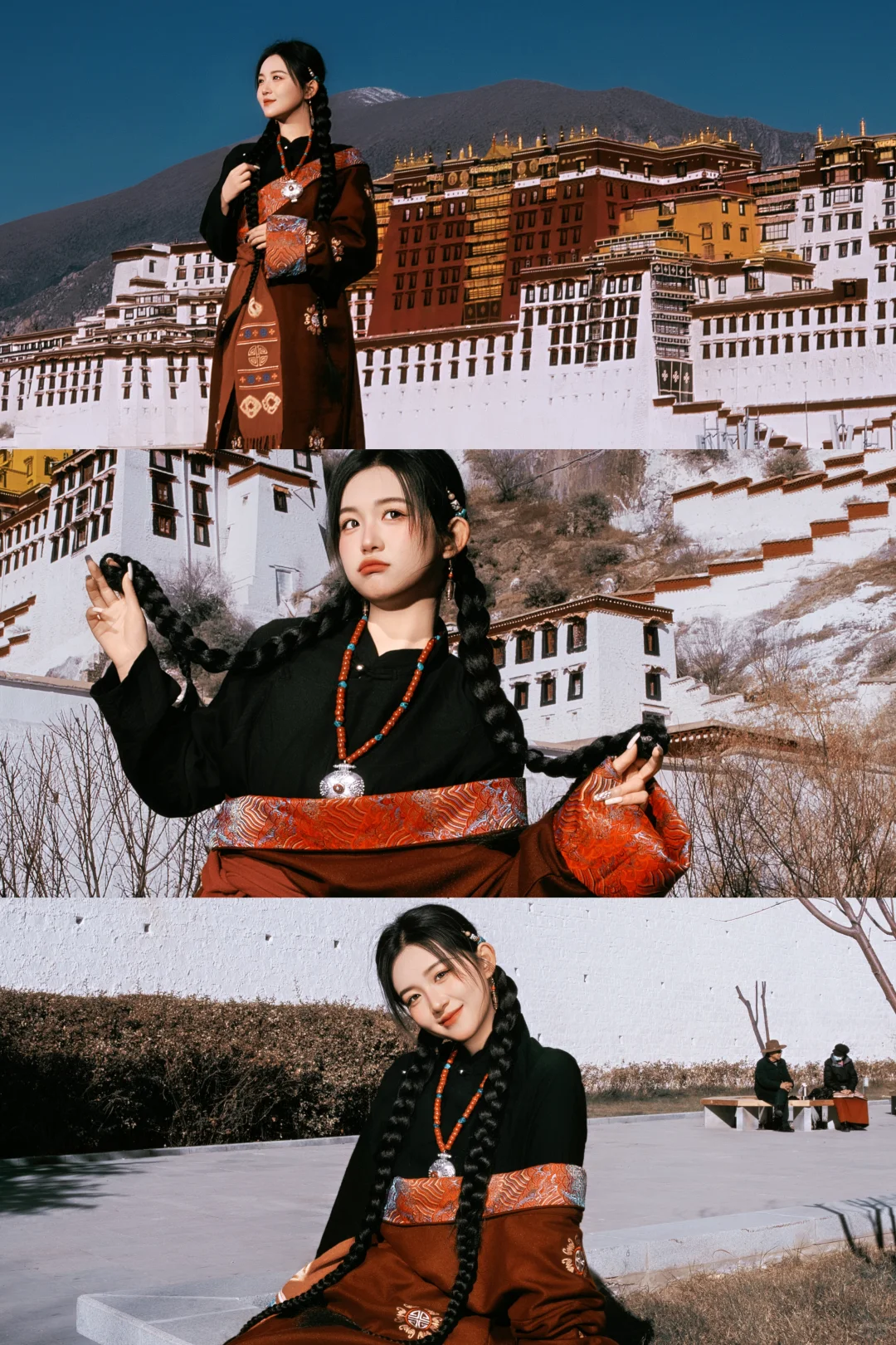 拉萨｜在布达拉宫拍到了超绝的藏服写真！