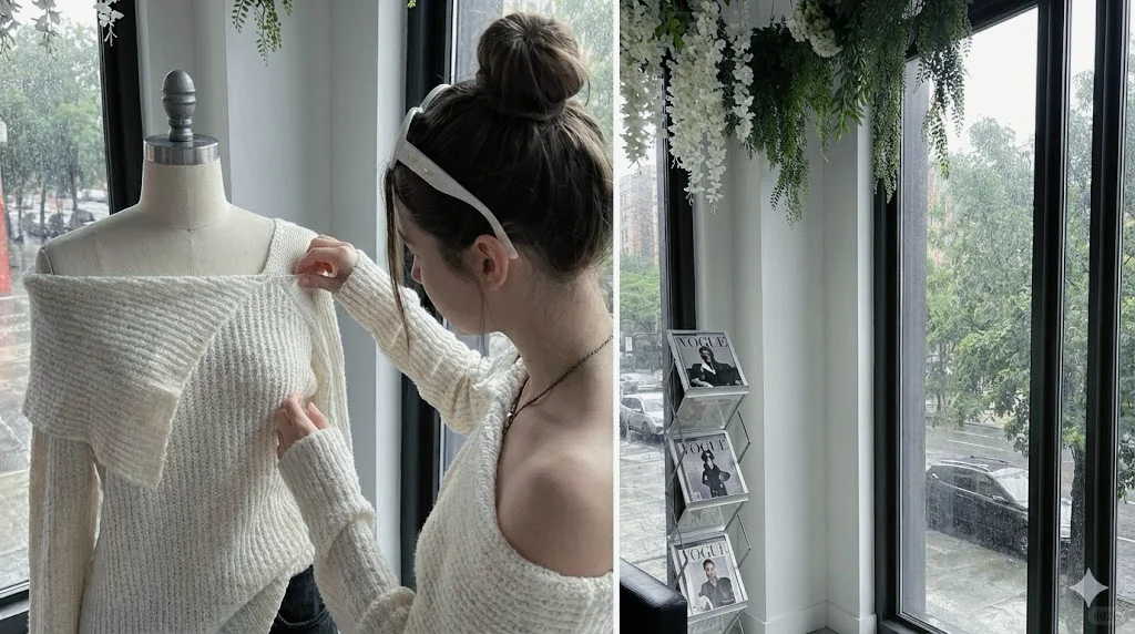 AI生图还是太权威了！秋冬松弛感穿搭！