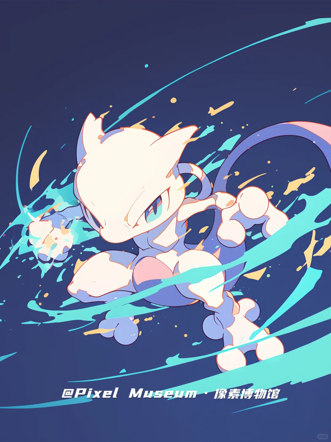 手机&电脑壁纸|宝可梦|超梦|109