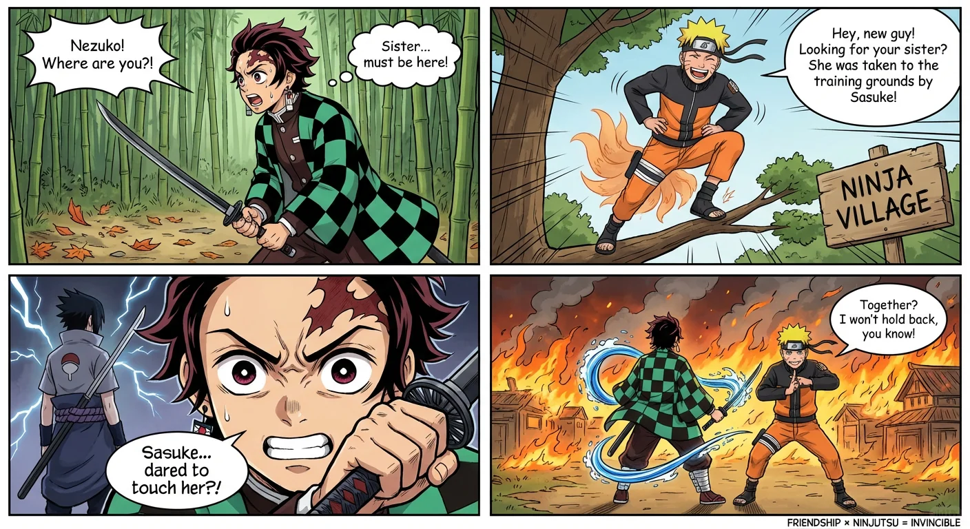 AI画漫画？nano banana 2 跨次元大乱斗！