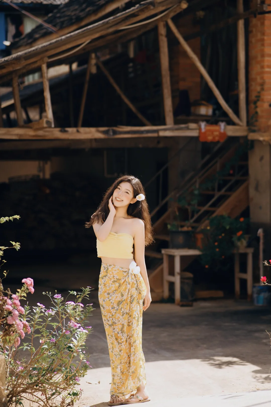 谁懂啊，在版纳拍到了超绝活人感写真