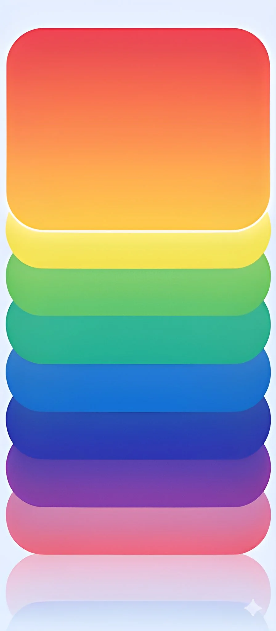 适合苹果安卓所有手机的壁纸彩色圆弧方块