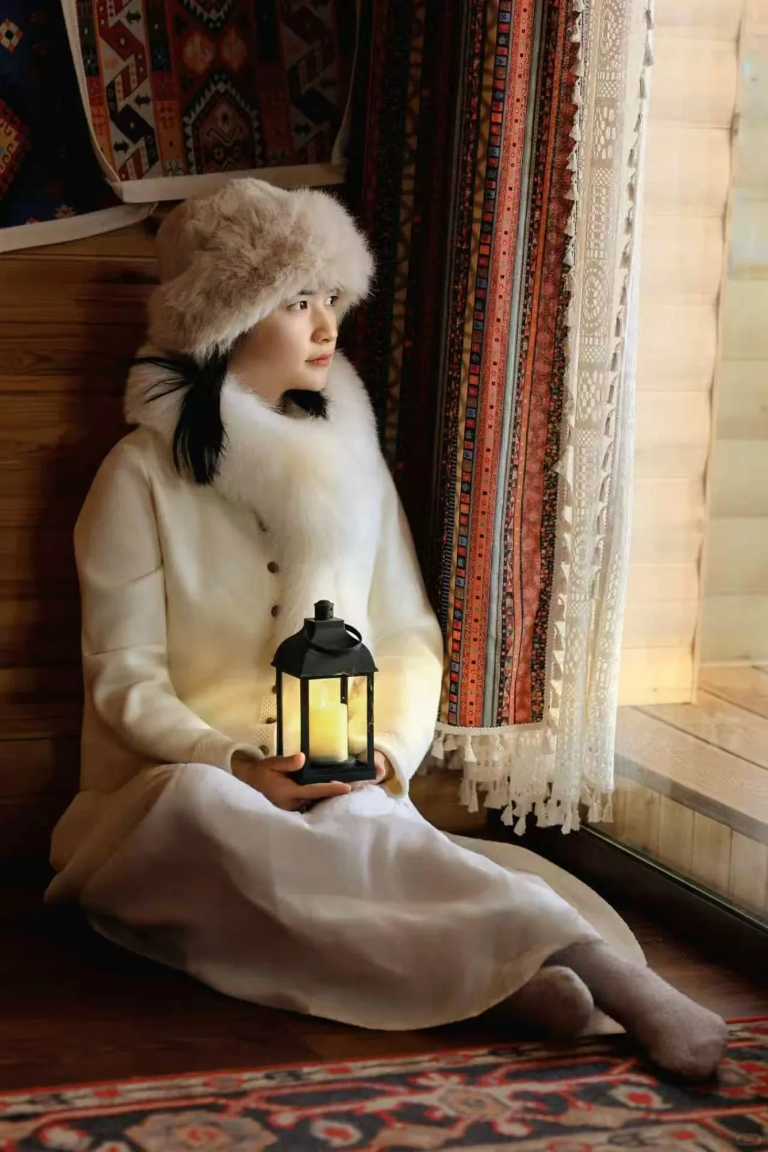 雪景小屋写真|其实我拍氛围感一绝的