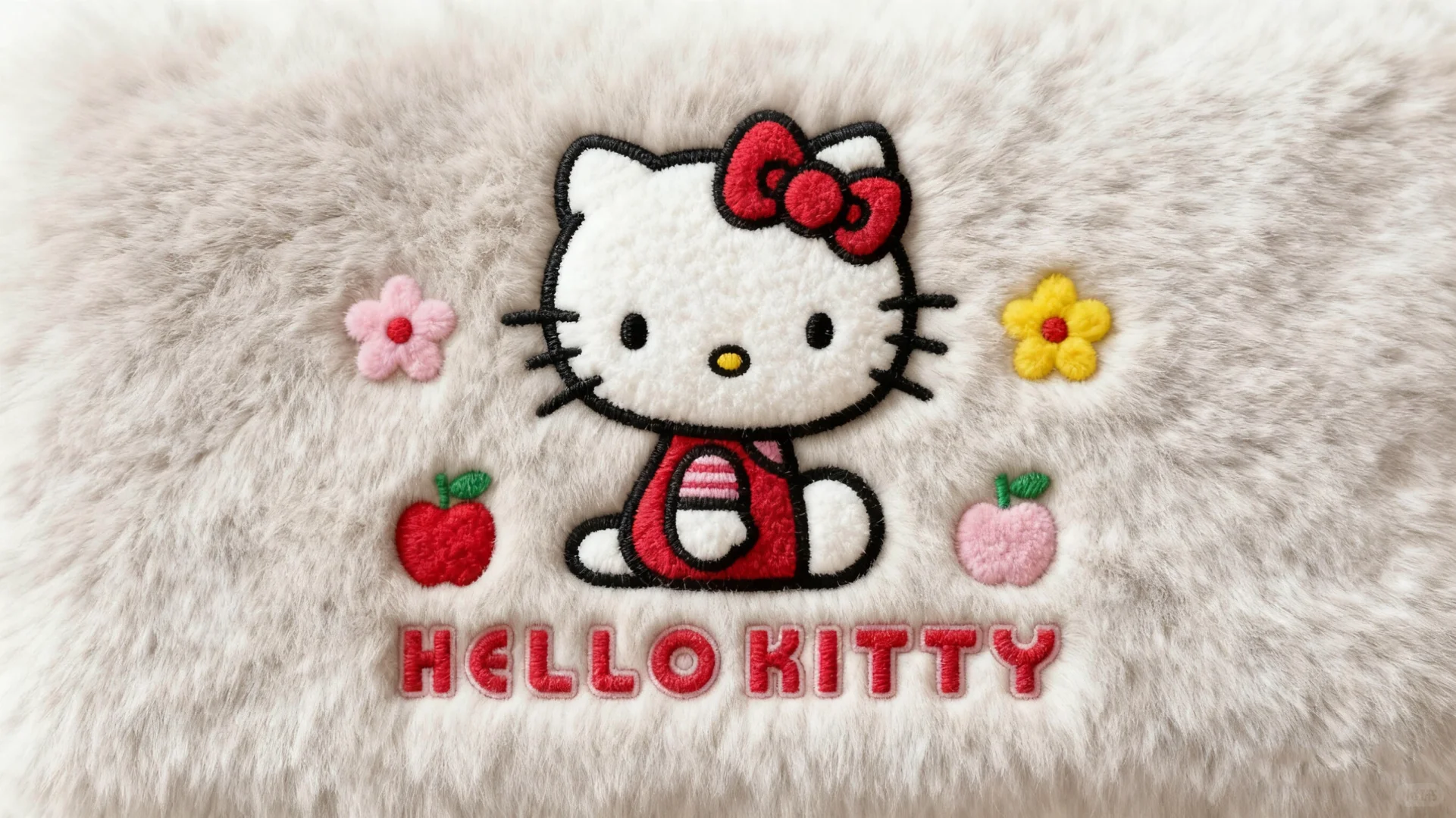 𝑺𝒉𝒂𝒓𝒆｜毛绒绒的HelloKitty电脑壁纸🎀