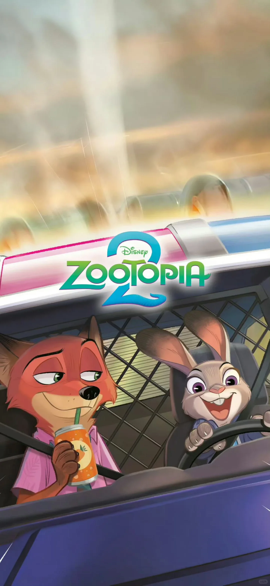 疯狂动物城2的手机壁纸来啦！