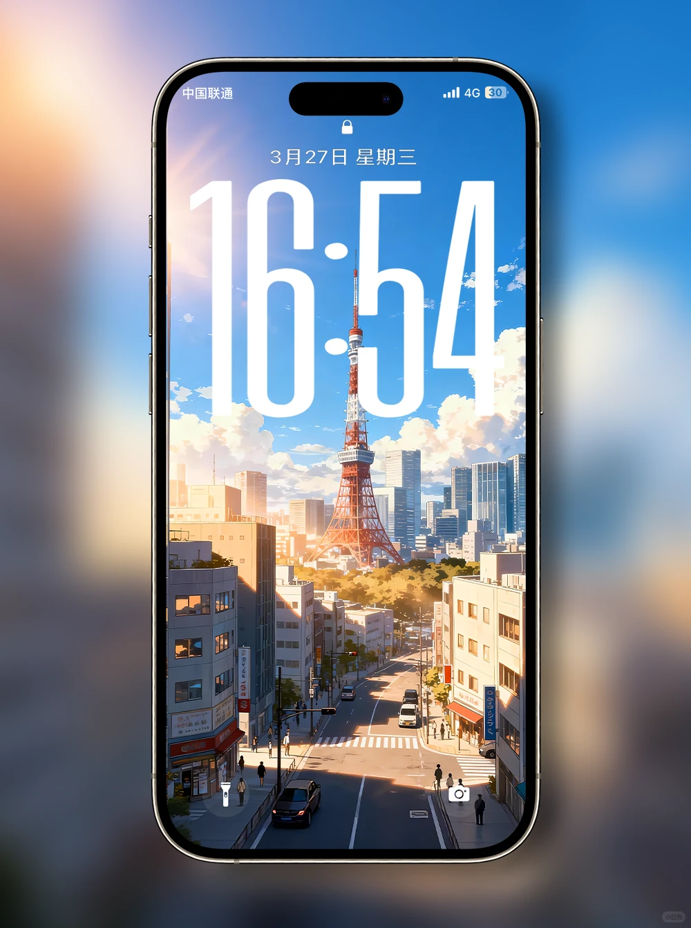 X504-东京铁塔|iPad壁纸|电脑|手机壁纸 4k