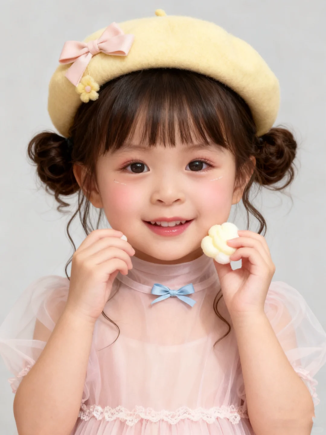 1分钟get同款法式鬼马女宝写真～（附口令）