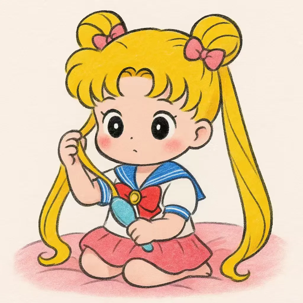 软萌可爱美少女战士头像～