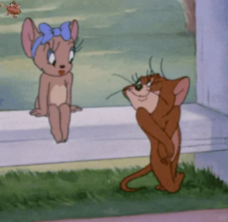 鬼迷日眼的小耗子（动图）