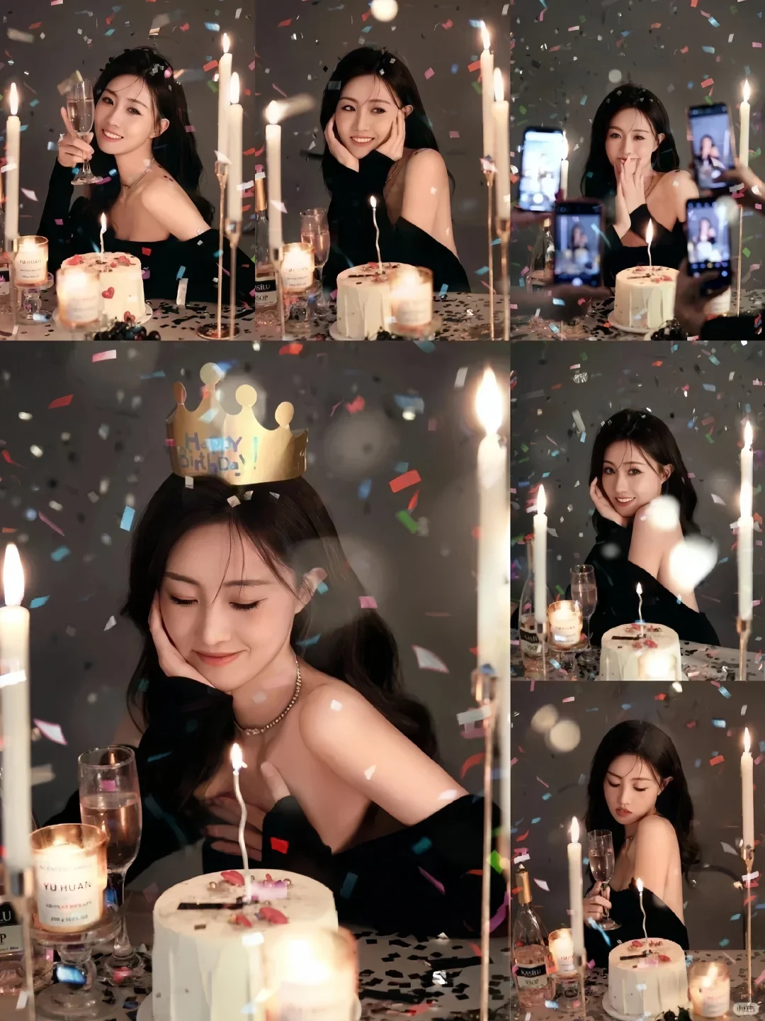 生日必拍的风格 氛围感富家千金生日照🎂