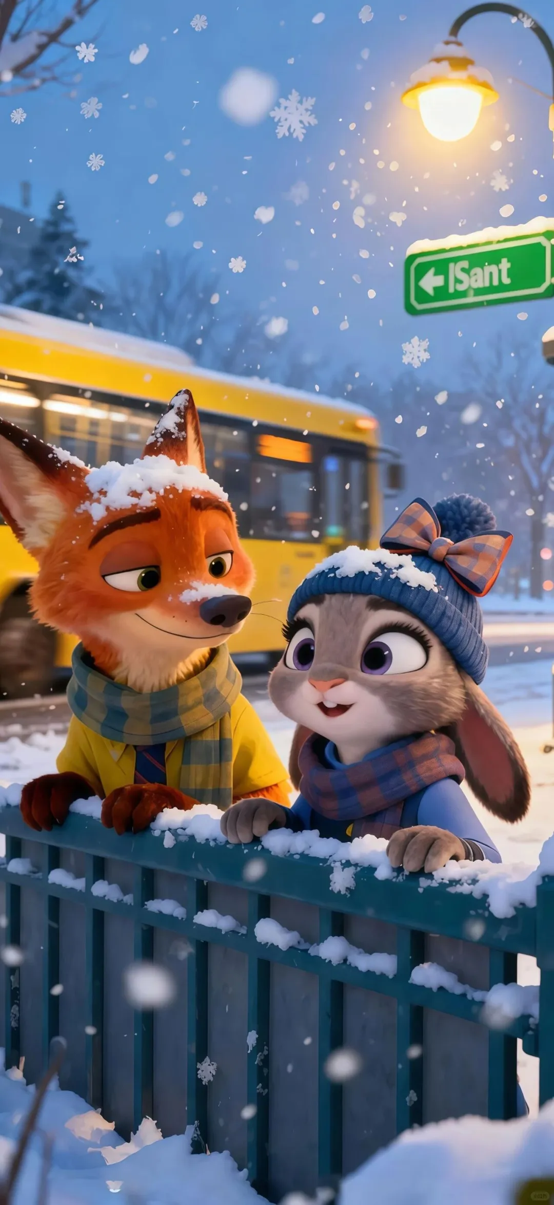 疯狂动物城2手机壁纸全屏🦊🐰🐍