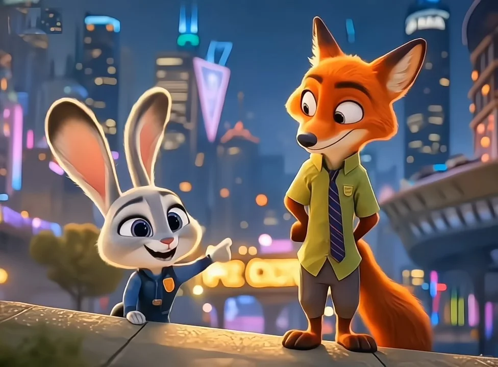 疯狂动物城的实况壁纸图来啦！！