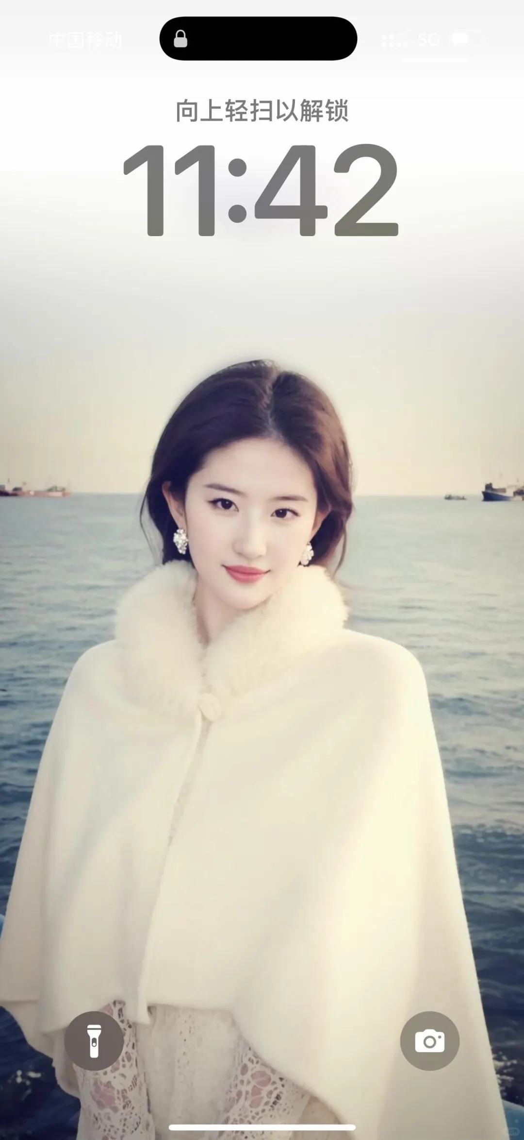 啊啊啊 刘亦菲锁屏手机壁纸！