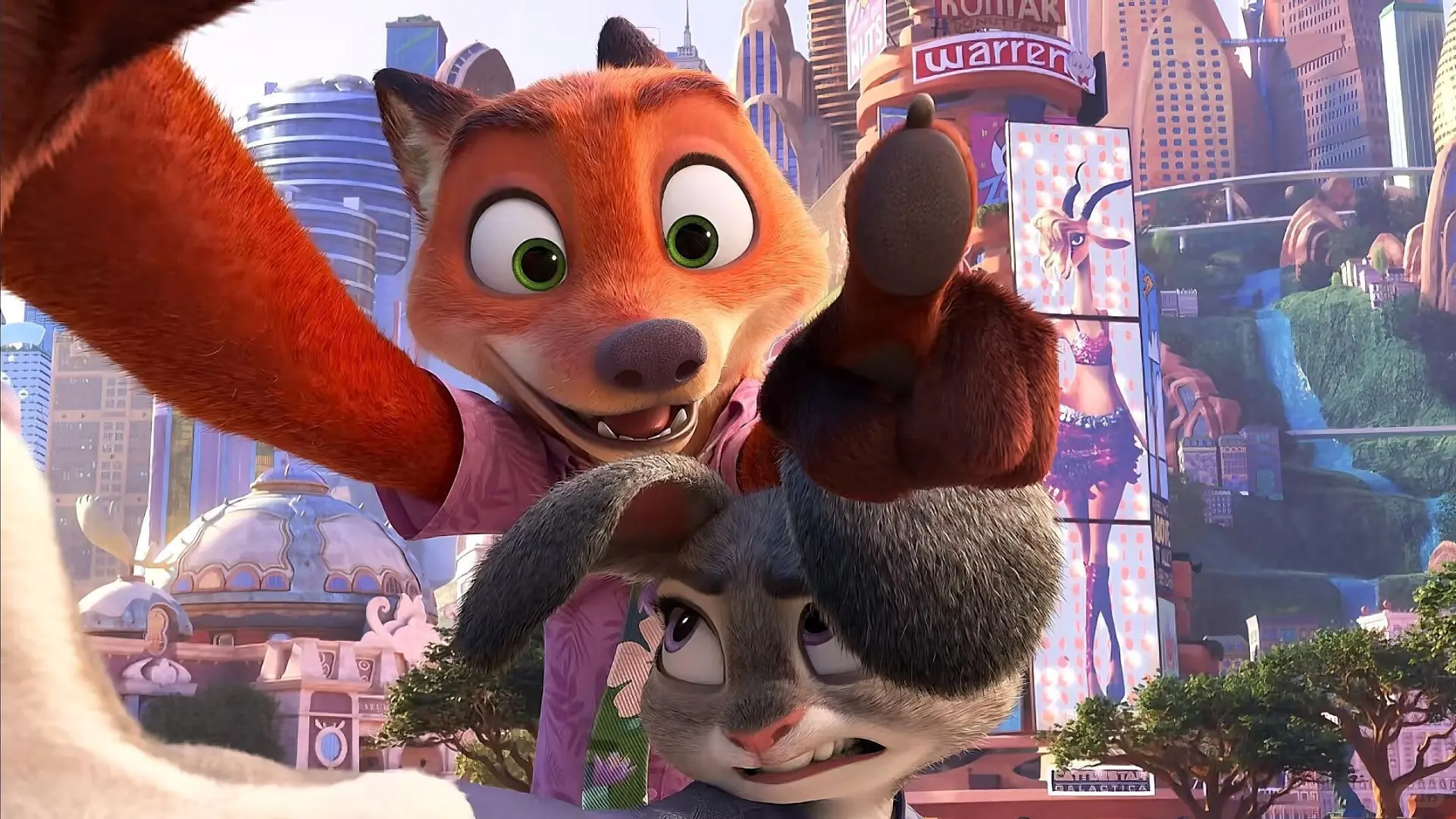 尼克朱迪iPad壁纸