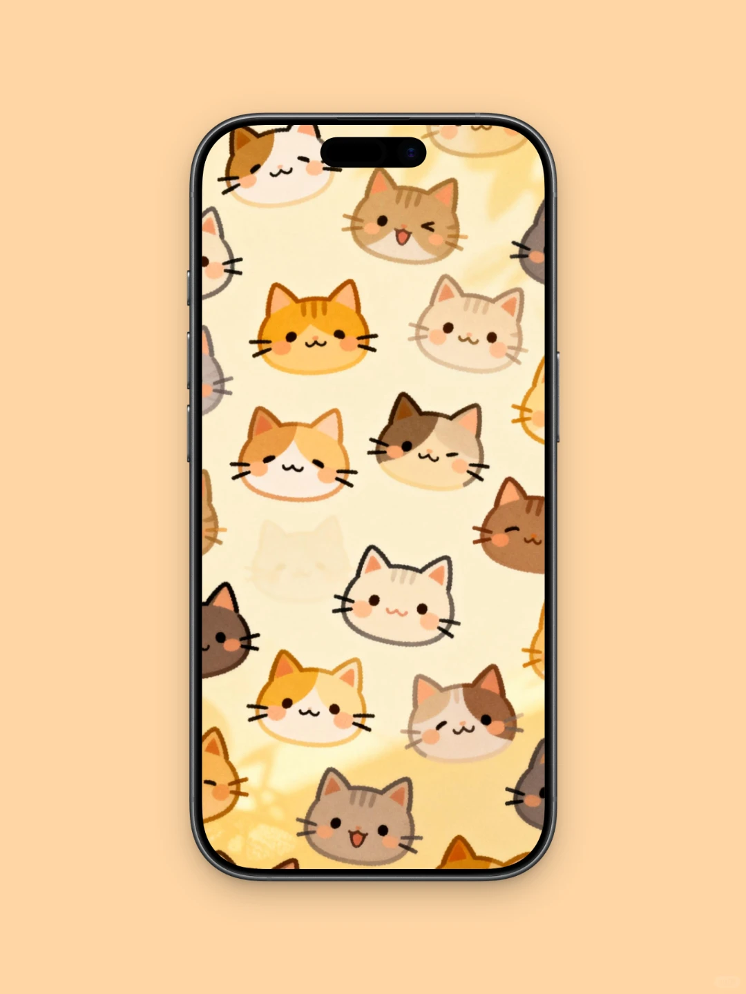 每日壁纸分享——满屏猫猫系列（手机版）