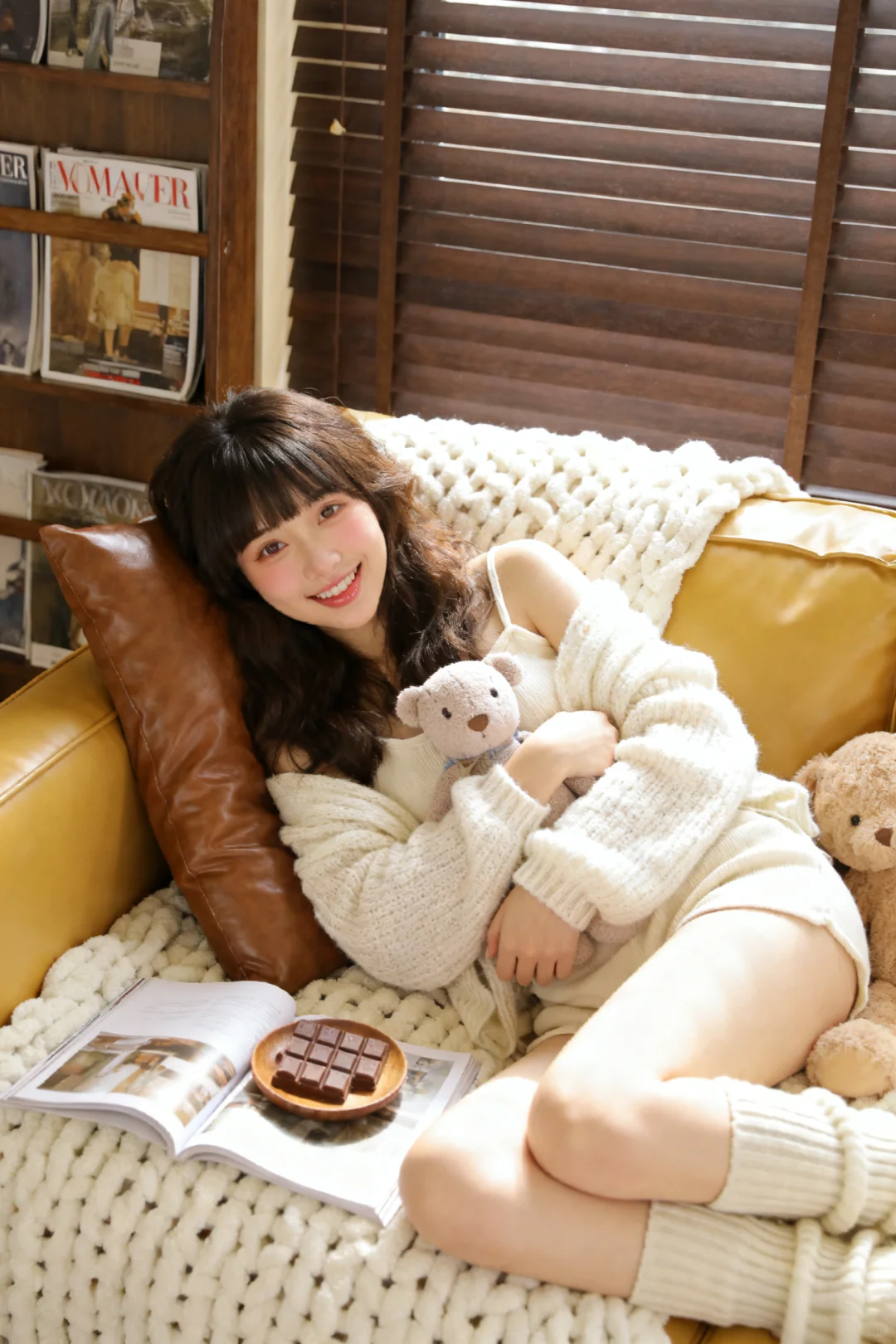 Ai写真●怎样0元生成超甜居家慵懒风写真？