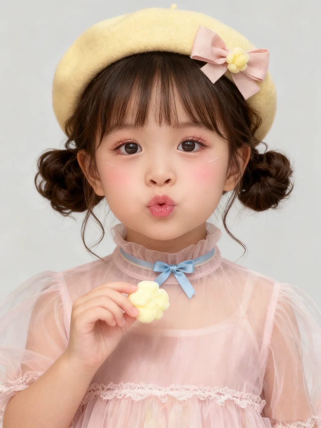 1分钟get同款法式鬼马女宝写真～（附口令）