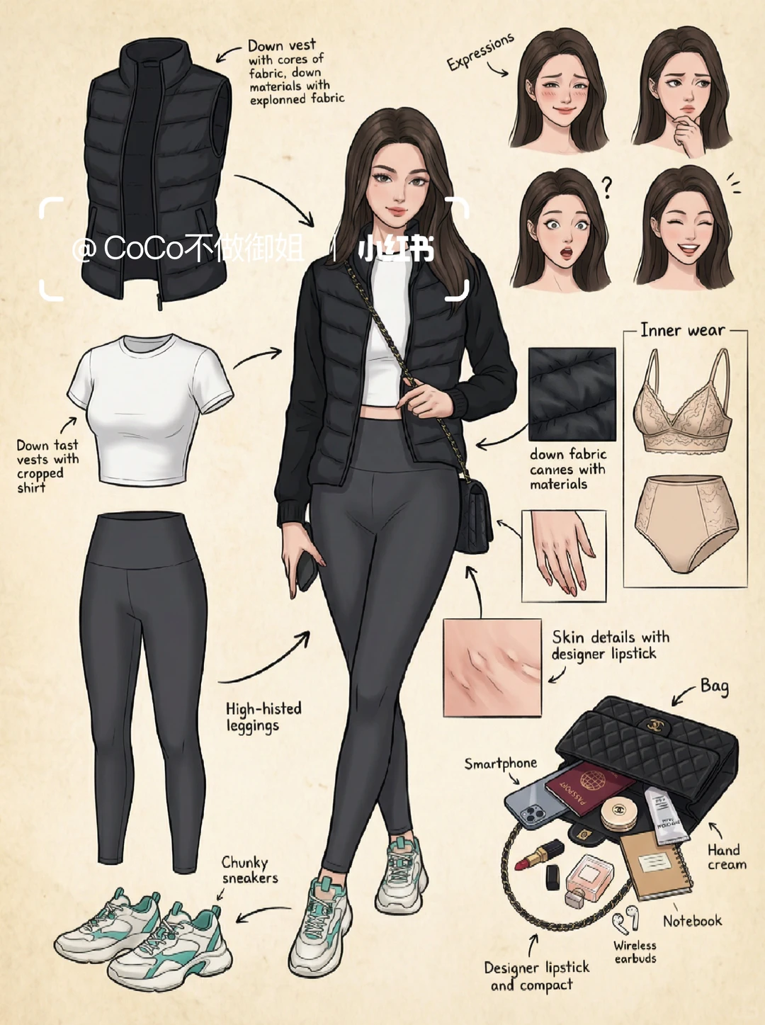 nana banana的ootd拆解真的把我惊艳到了