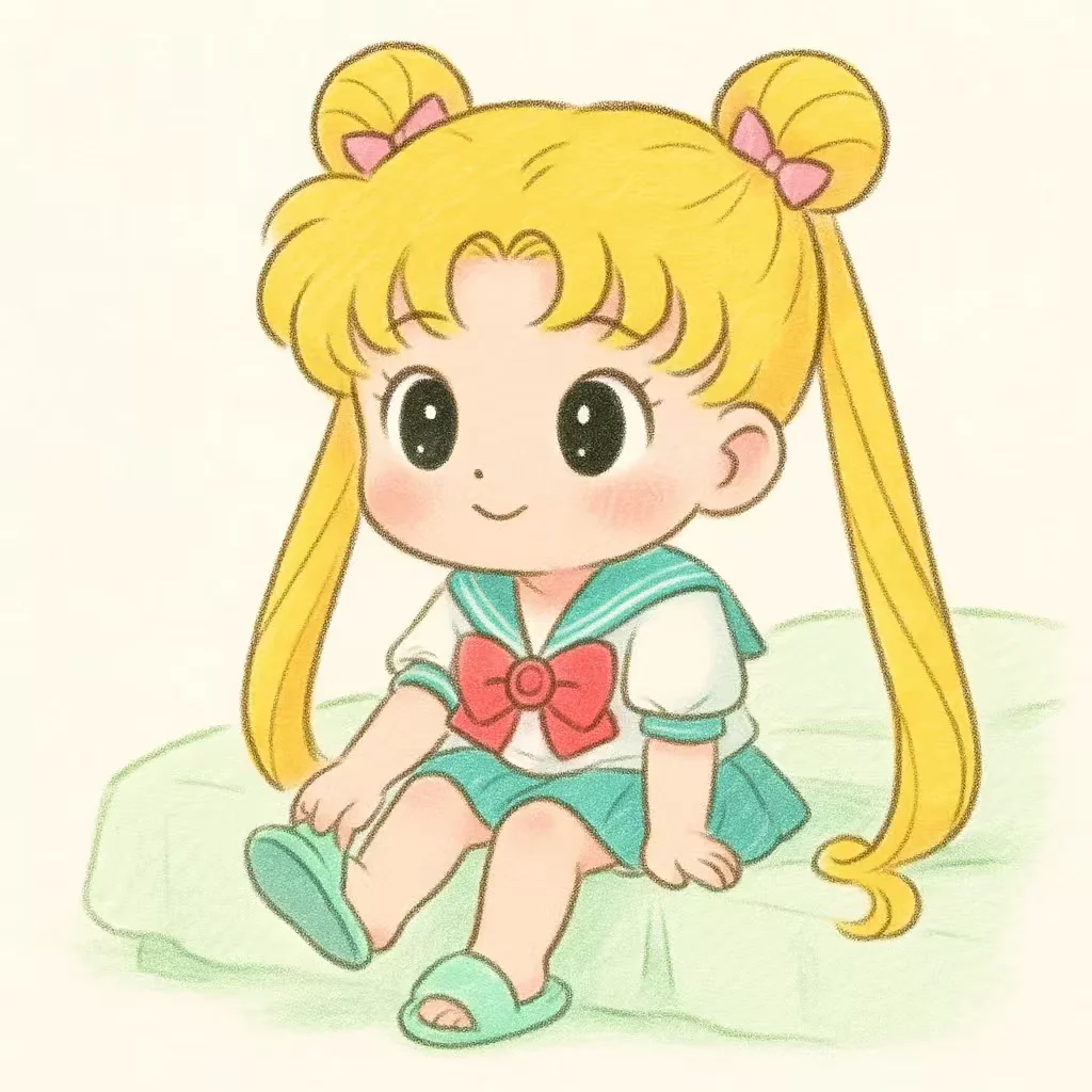 软萌可爱美少女战士头像～