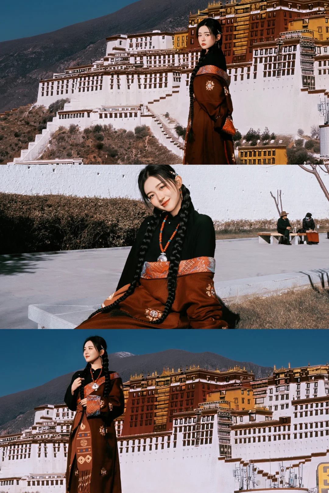 拉萨｜在布达拉宫拍到了超绝的藏服写真！