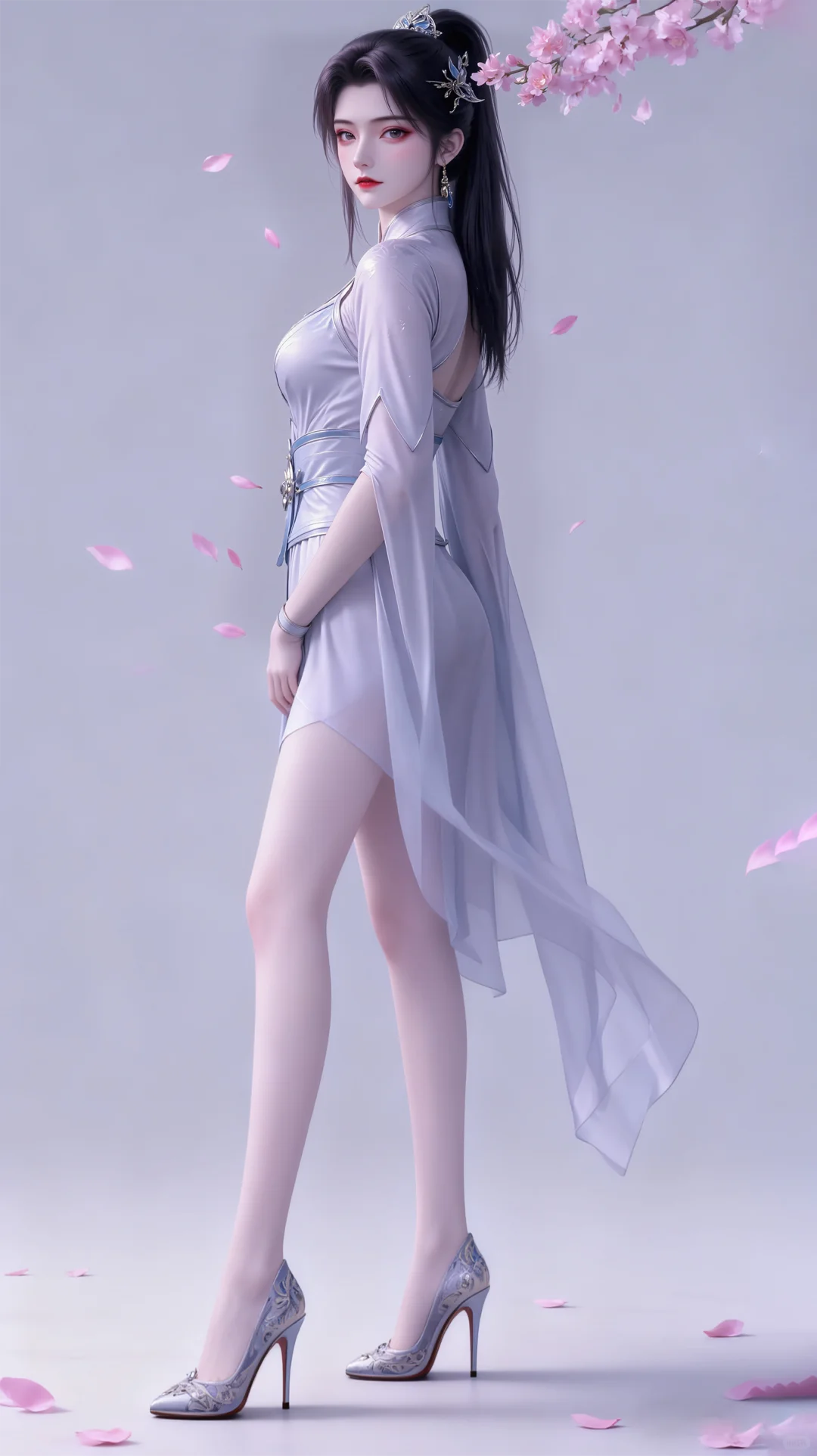 国漫女神《斗破苍穹》青仙子药尘好福气