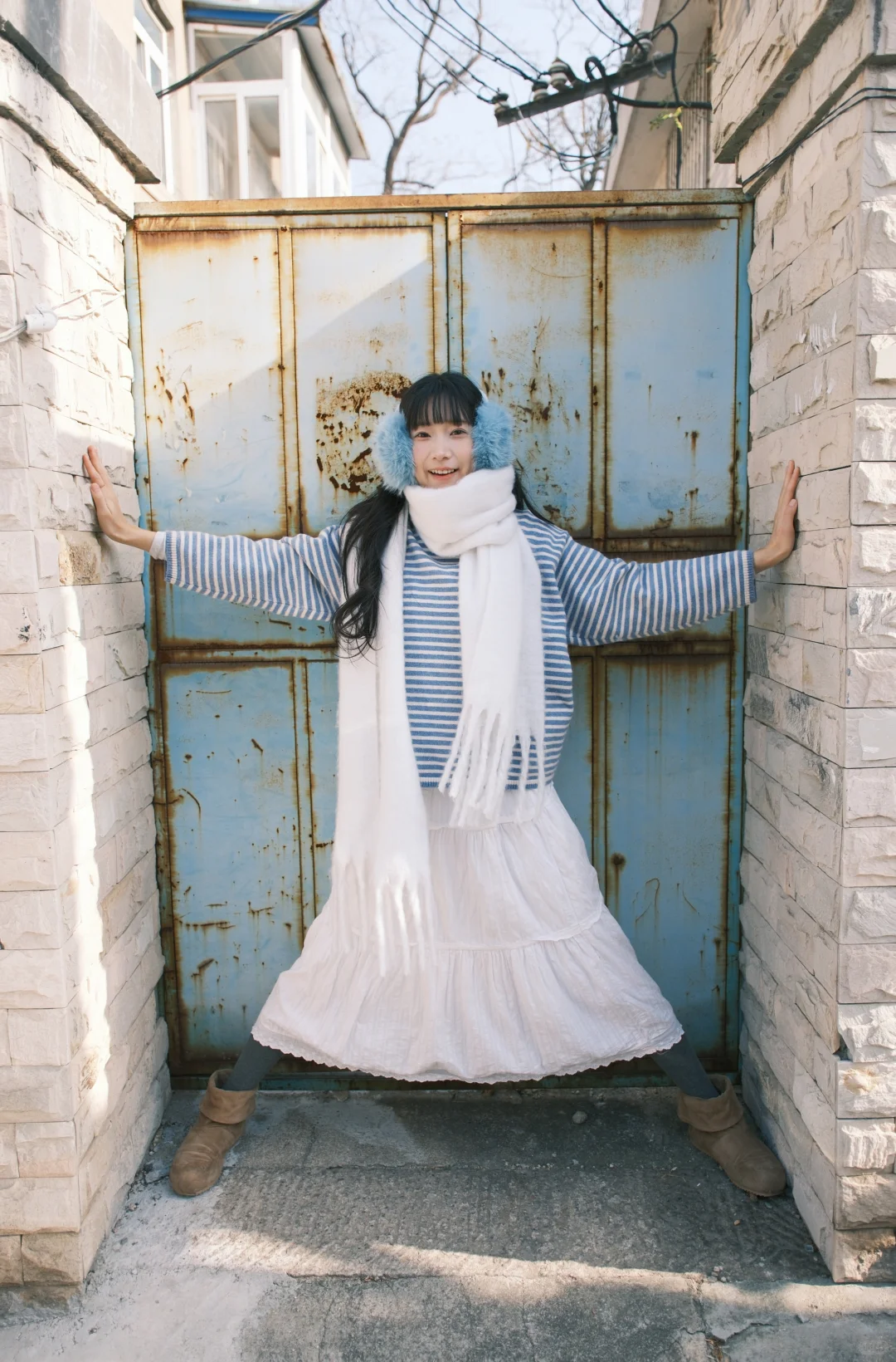 青岛模特｜喜欢阳光明媚的冬天❄️