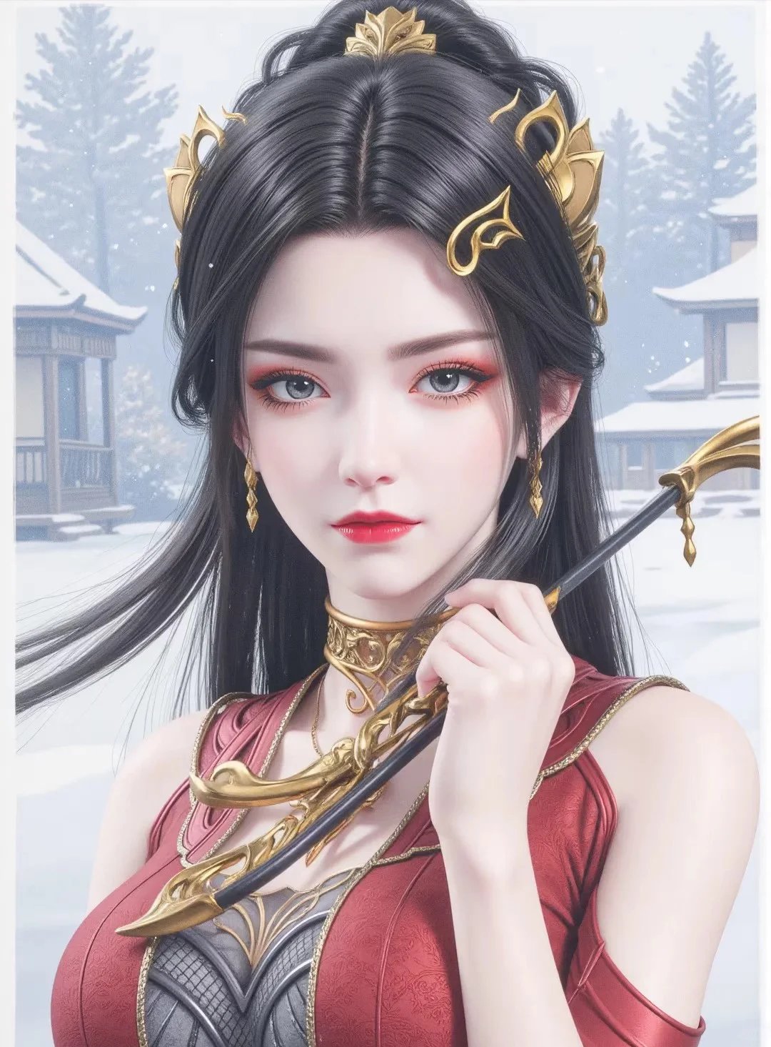 国漫女神，好身材对比，高颜值头像对比。