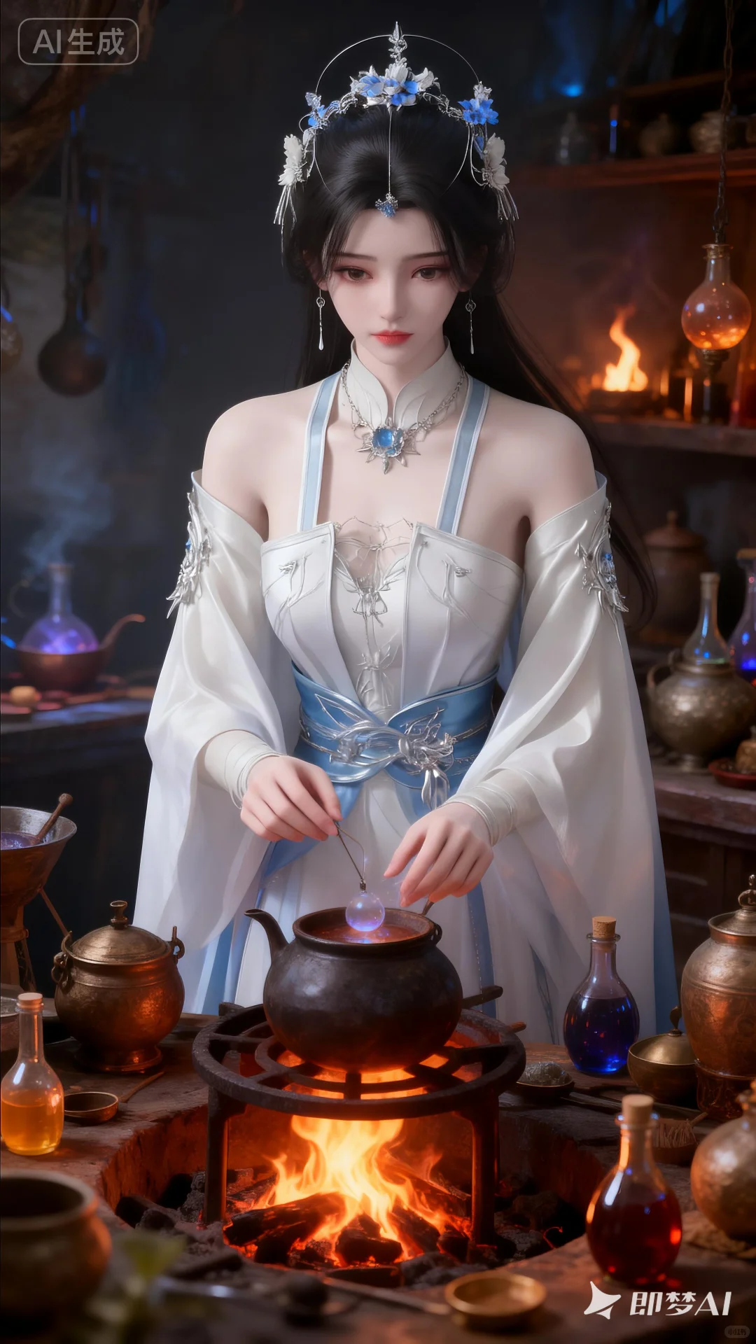 国漫女神李慕婉的炼丹日常